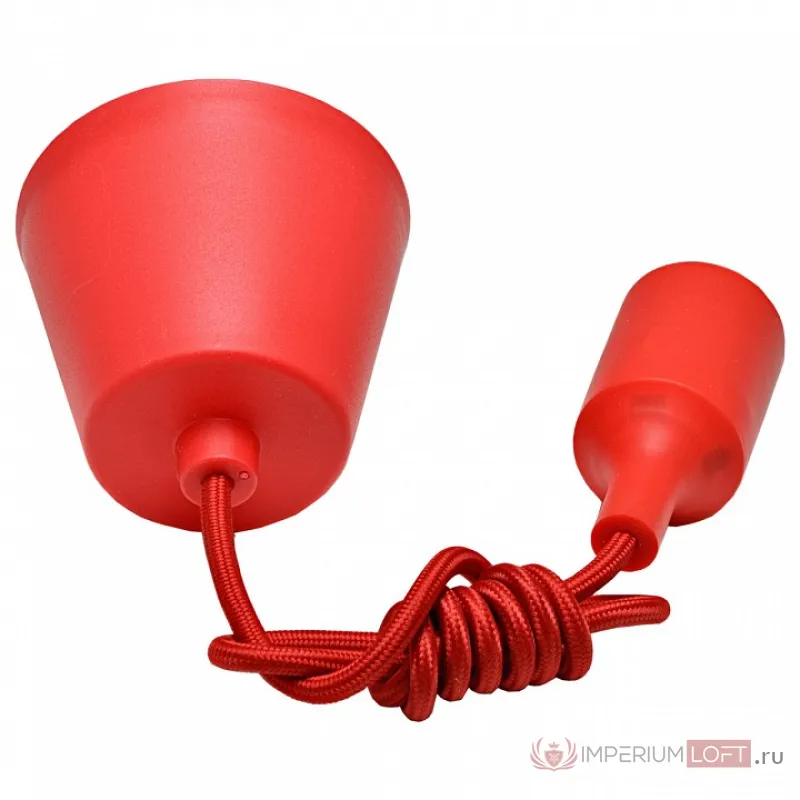 Подвесной светильник Imex PNL.E27 PNL.E27/1 RED Цвет арматуры красный от ImperiumLoft