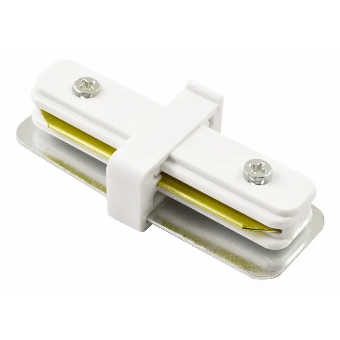 Соединитель с токопроводом линейный для треков Arte Lamp Track Accessories A130033 Цвет арматуры белый Цвет плафонов белый от ImperiumLoft