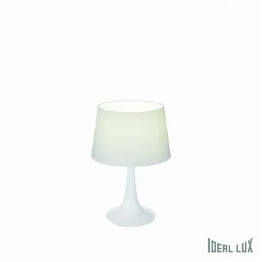 Настольная лампа декоративная Ideal Lux London LONDON TL1 SMALL BIANCO Цвет арматуры белый