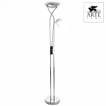 Торшер с подсветкой Arte Lamp Duetto A4399PN-2CC Цвет арматуры хром Цвет плафонов белый от ImperiumLoft