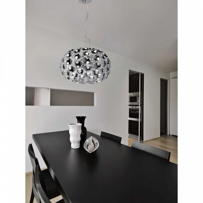Подвесной светильник MW-Light Виола 298012703 Цвет арматуры хром Цвет плафонов хром от ImperiumLoft