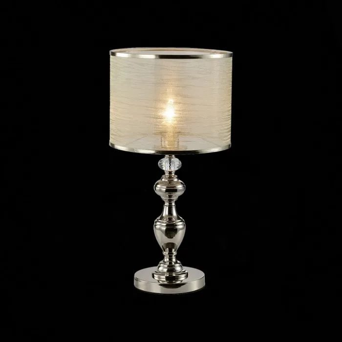 Настольная лампа декоративная ST-Luce Coresia SL1750.104.01 Цвет арматуры никель Цвет плафонов золото от ImperiumLoft
