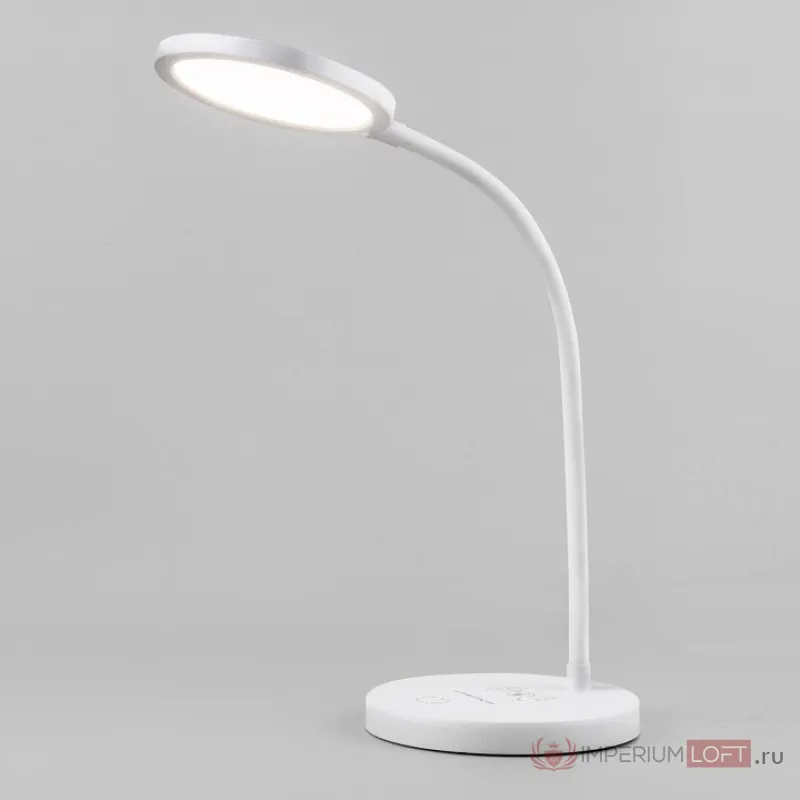 Настольная лампа офисная Elektrostandard Tiara a048742 Цвет плафонов белый Цвет арматуры белый от ImperiumLoft