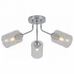 Потолочная люстра Hiper Bacco H180-3 Цвет арматуры хром Цвет плафонов прозрачный от ImperiumLoft