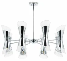Люстра на штанге Lightstar Strato 817164 Цвет арматуры хром Цвет плафонов прозрачный