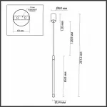 Подвесной светильник Odeon Light Anta 4393/14L от ImperiumLoft
