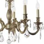 Подвесная люстра Dio D’Arte Mannelli Mannelli E 1.1.5.600 GH Цвет плафонов прозрачный Цвет арматуры золото от ImperiumLoft