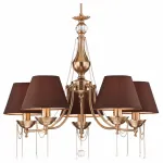 Подвесная люстра Maytoni Chester RC0100-PL-05-R Цвет арматуры бронза Цвет плафонов коричневый от ImperiumLoft