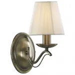 Бра Arte Lamp Domain A9521AP-1AB Цвет арматуры бронза Цвет плафонов белый