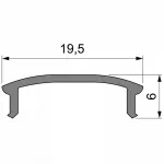 Профиль накладной  Deko-Light F-01-15 983530