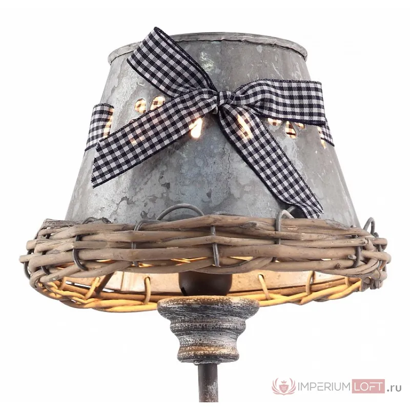 Подвесная люстра Arte Lamp Fattoria A5290LM-5RI Цвет арматуры серый Цвет плафонов серый от ImperiumLoft