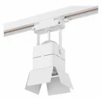 Светильник на штанге Denkirs DK600 DK6012-WH Цвет плафонов белый Цвет арматуры белый