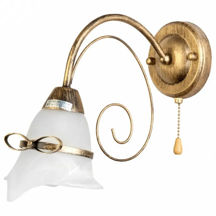 Бра TopLight Bridget TL3620B-01 Цвет арматуры золото Цвет плафонов белый от ImperiumLoft