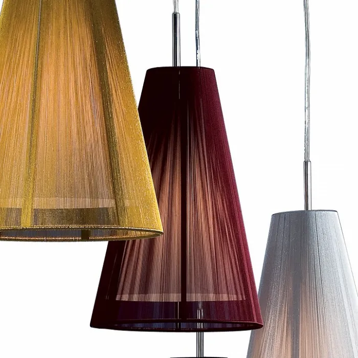 Подвесной светильник Citilux 936 CL936002 Цвет арматуры хром Цвет плафонов красный от ImperiumLoft