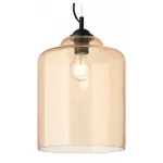 Подвесной светильник Ideal Lux Bistro BISTRO' SP1 SQUARE AMBRA 