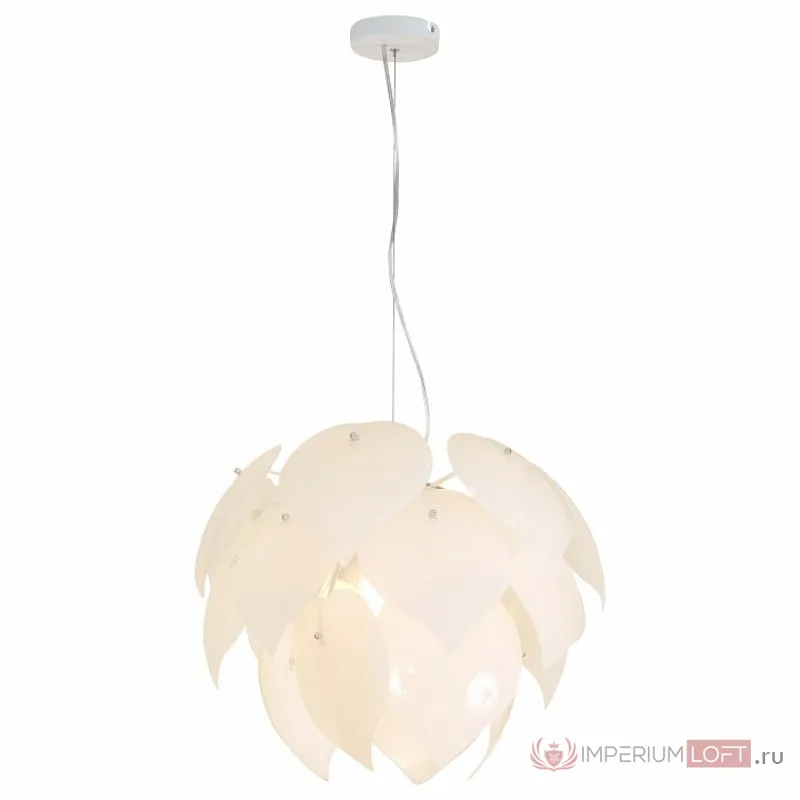 Подвесной светильник Arte Lamp Palmer A5694SP-5WH Цвет арматуры белый Цвет плафонов белый от ImperiumLoft