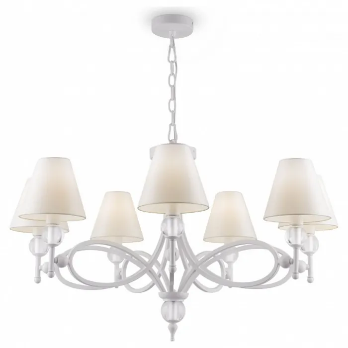 Подвесная люстра Lamp4You Provence 11 M2-07-WM-LMP-O-25 Цвет плафонов белый от ImperiumLoft