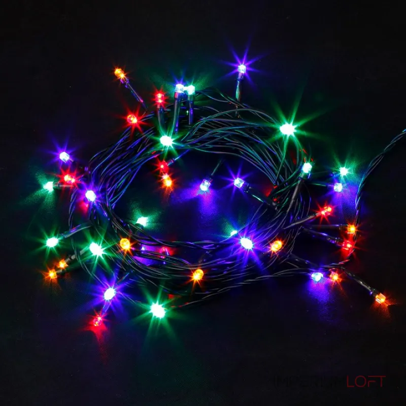 Гирлянда Нить  Eurosvet 400 400-002 мульти от ImperiumLoft Гирлянда Нить  Eurosvet 400 400-002 мульти от ImperiumLoft