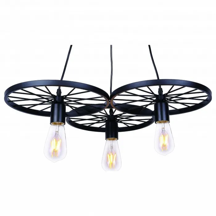 Подвесная люстра TopLight Vanessa TL1201H-03BK Цвет арматуры черный от ImperiumLoft