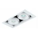 Встраиваемый светильник Donolux DL18615 DL18615/02WW-SQ White/Black от ImperiumLoft