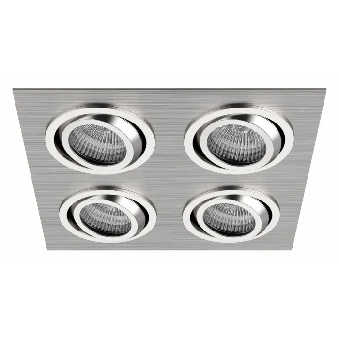 Встраиваемый светильник Lightstar Singo 011604 Цвет арматуры серебро от ImperiumLoft