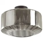 Накладной светильник Odeon Light Binga 4746/1C Цвет плафонов серый Цвет арматуры черный от ImperiumLoft
