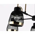 Люстра на штанге Ambrella Traditional 19 TR8002 Цвет плафонов бронза Цвет арматуры черный от ImperiumLoft