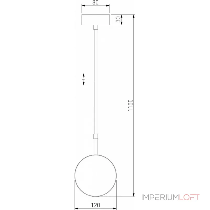 Подвесной светильник Elektrostandard Grollo 50120/1