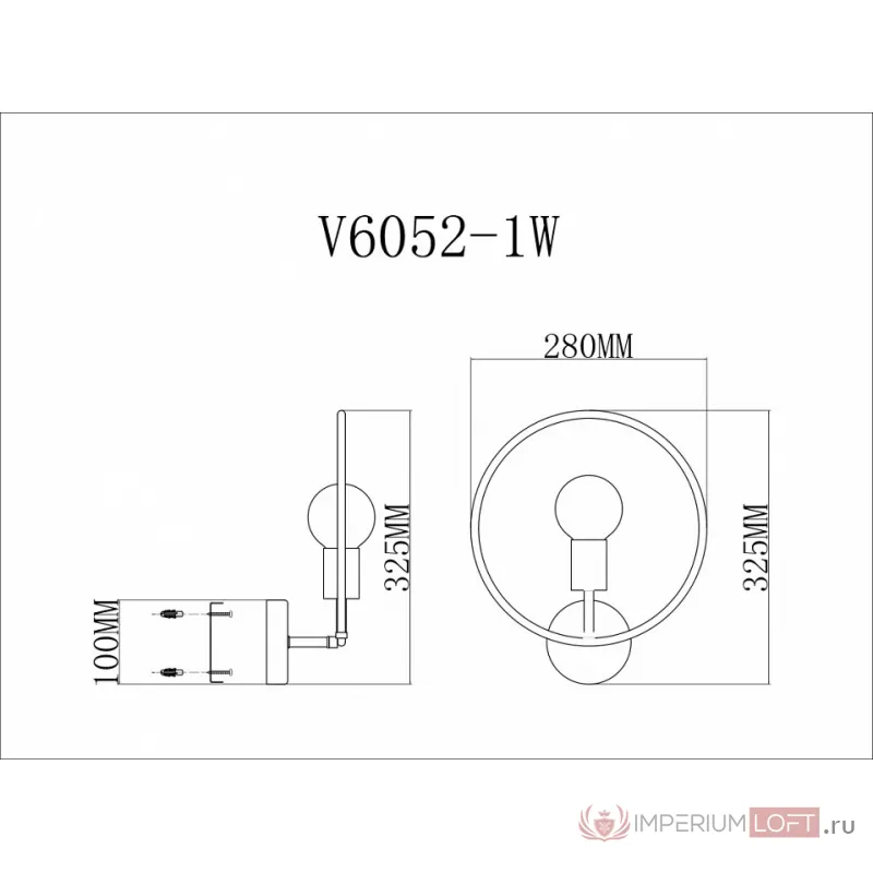 Бра Moderli Sachara V6052-1W от ImperiumLoft