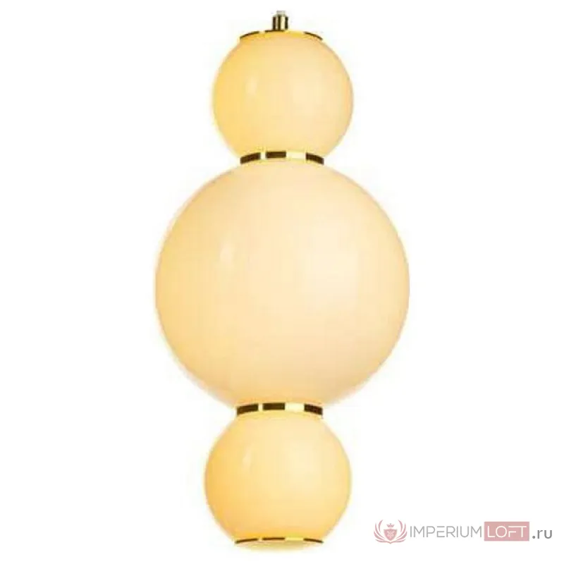 Подвесной светильник Loft it Pearls 5045-A Цвет арматуры белый Цвет плафонов золото от ImperiumLoft