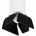 Накладной светильник Lightstar Rullo 3 R6486487 Цвет плафонов черно-белый