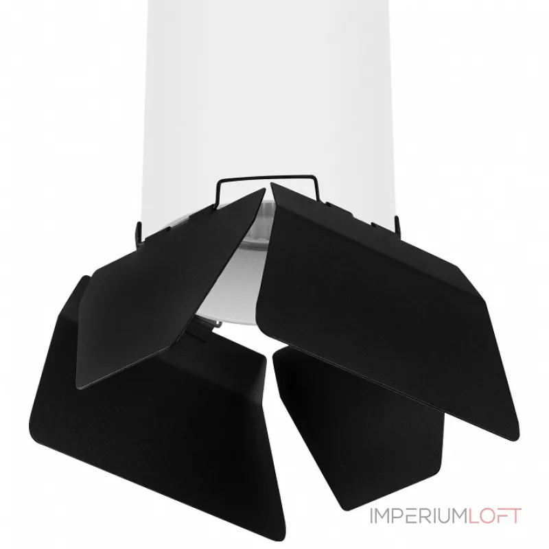 Накладной светильник Lightstar Rullo 3 R6486487 Цвет плафонов черно-белый