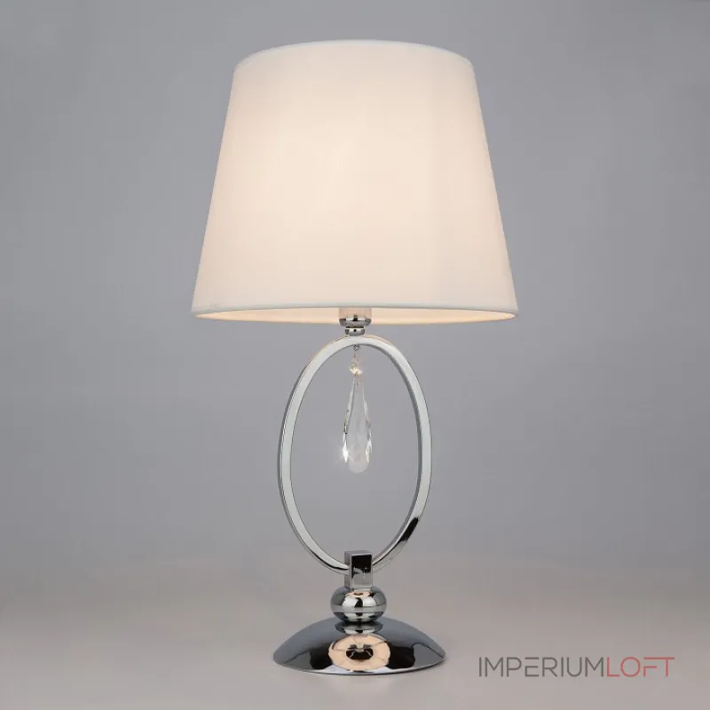 Настольная лампа декоративная Eurosvet Madera 01055/1 хром/прозрачный хрусталь Strotskis от ImperiumLoft Настольная лампа декоративная Eurosvet Madera 01055/1 хром/прозрачный хрусталь Strotskis от ImperiumLoft