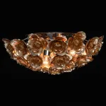 Потолочная люстра MW-Light Розенхейм 615011106 Цвет арматуры черный Цвет плафонов золото от ImperiumLoft