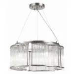 Подвесная люстра ST-Luce Velletri SL1627.103.05 Цвет арматуры серый Цвет плафонов неокрашенный