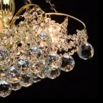 Подвесная люстра MW-Light Жемчуг 14 232017306 Цвет арматуры золото Цвет плафонов прозрачный от ImperiumLoft