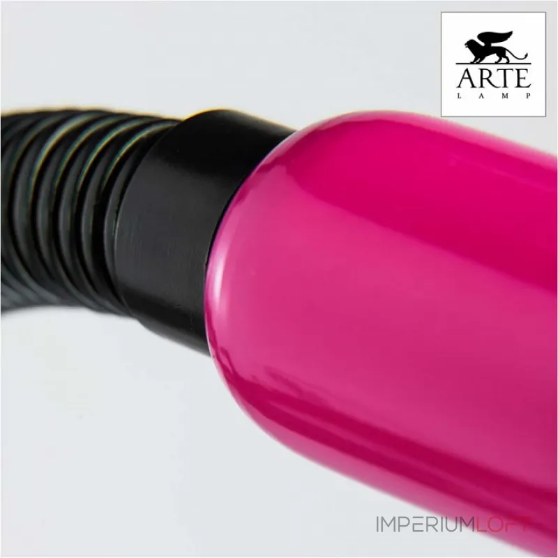 Настольная лампа офисная Arte Lamp Cord A1210LT-1MG Цвет арматуры черный Цвет плафонов фиолетовый от ImperiumLoft Настольная лампа офисная Arte Lamp Cord A1210LT-1MG Цвет арматуры черный Цвет плафонов фиолетовый от ImperiumLoft