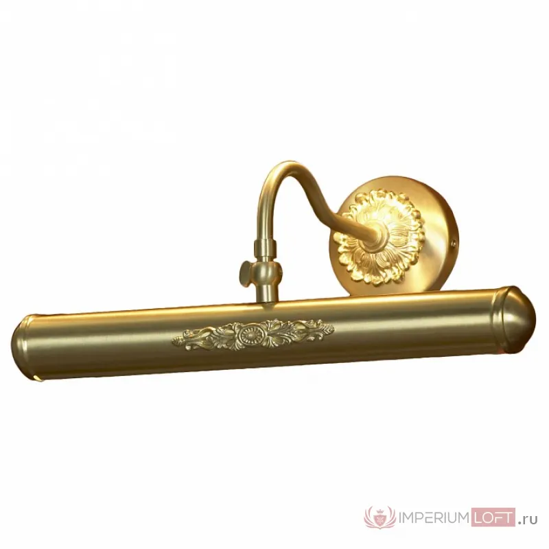 Подсветка для картин Lussole Cantiano LSL-6301-02 Цвет арматуры золото Цвет плафонов золото от ImperiumLoft