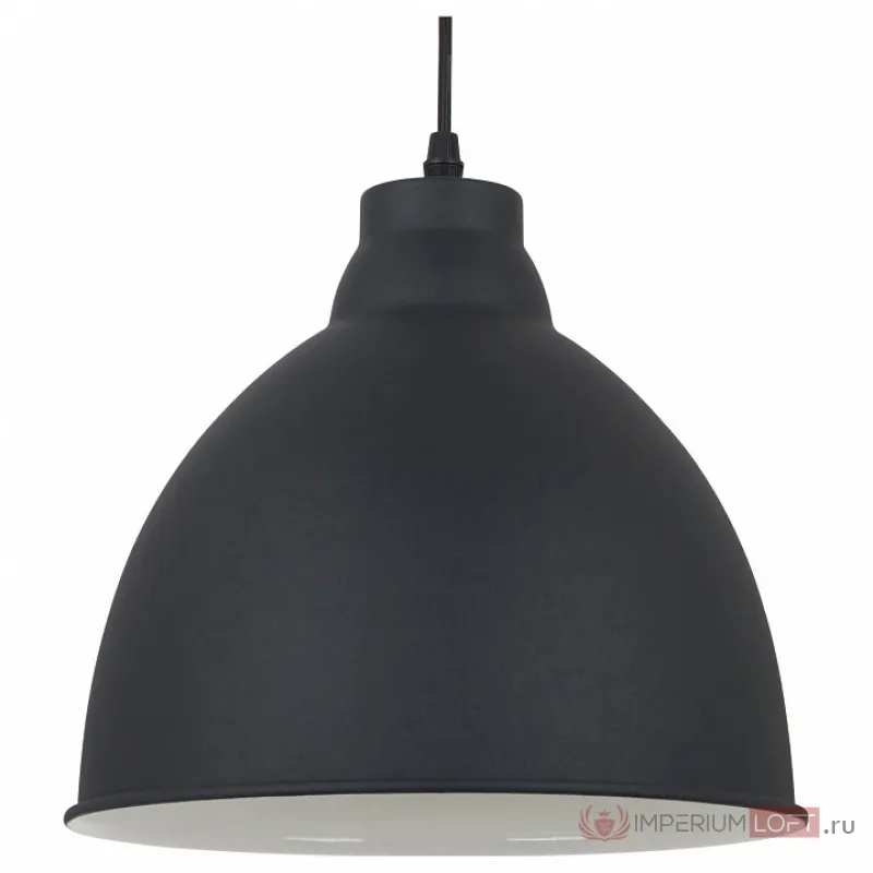 Подвесной светильник Arte Lamp Casato A2055SP-1BK Цвет арматуры черный Цвет плафонов черный от ImperiumLoft