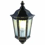 Накладной светильник Arte Lamp Portico 3 A1809AL-1BN Цвет арматуры золото Цвет плафонов прозрачный