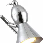 Настольная лампа офисная Arte Lamp Picchio A9229LT-1CC Цвет арматуры хром Цвет плафонов хром