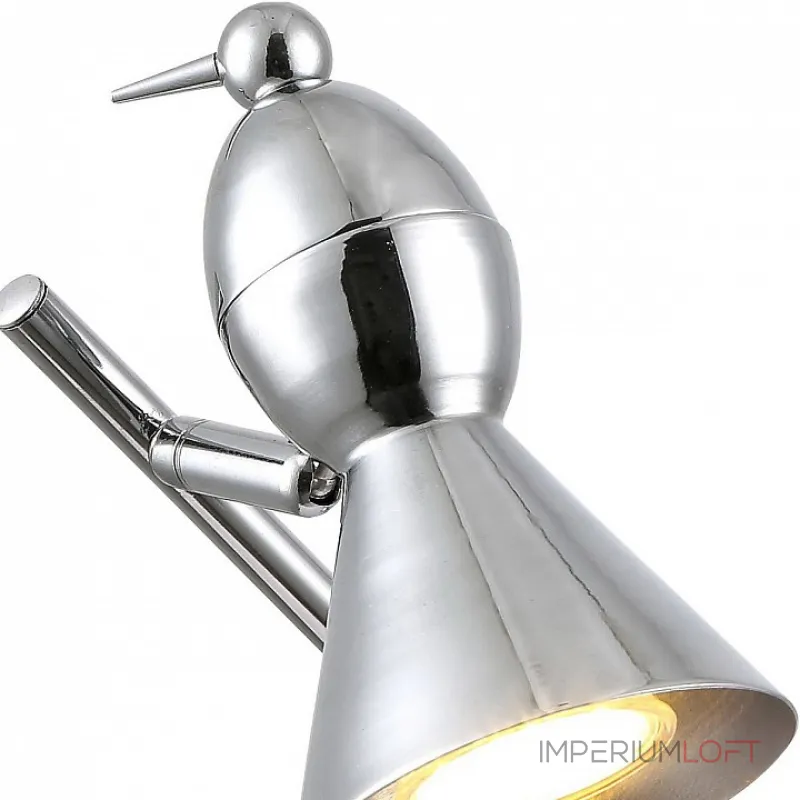 Настольная лампа офисная Arte Lamp Picchio A9229LT-1CC Цвет арматуры хром Цвет плафонов хром