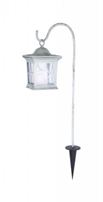 Наземный низкий светильник Globo Solar 33272 Цвет арматуры белый Цвет плафонов прозрачный