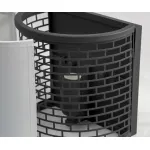 Накладной светильник Lussole Levittown LSP-9171 Цвет арматуры черный Цвет плафонов черно-белый
