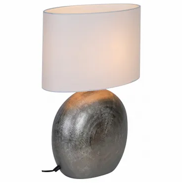 Настольная лампа декоративная Arte Lamp 5144 A5144LT-1SI Цвет арматуры серебро Цвет плафонов белый