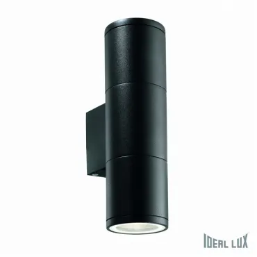 Светильник на штанге Ideal Lux GUN GUN AP2 SMALL NERO Цвет арматуры черный Цвет плафонов черный