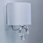 Накладной светильник MW-Light Нора 454021401 Цвет арматуры хром Цвет плафонов белый от ImperiumLoft