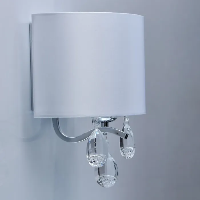 Накладной светильник MW-Light Нора 454021401 Цвет арматуры хром Цвет плафонов белый от ImperiumLoft