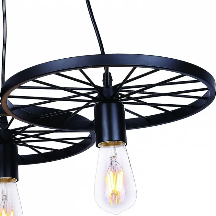 Подвесная люстра TopLight Vanessa TL1201H-03BK Цвет арматуры черный от ImperiumLoft