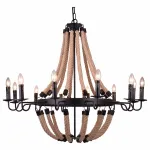 Подвесная люстра Arte Lamp Marsiglia A8956LM-12BK 